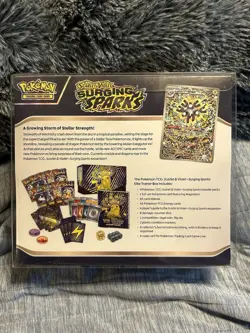 POKEMON TCG SCARLET VIOLET SURGING SPARKS ETB ELITE TRAINER BOX FACTORY SEALED - Image 2