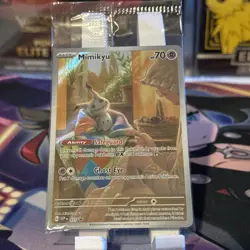 SEALED Pokemon Mimikyu SVP 075 Paldean Fates Black Star Promo - Image 1