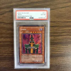 PSA 6 Yugioh 2003 Jinzo BPT-011 Secret Rare - Image 1