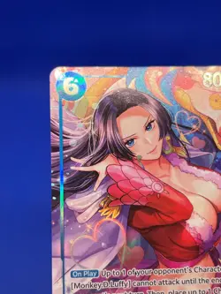 One Piece Seven Warlords of the Sea Boa Hancock OP07-051 Promo NM - Image 3