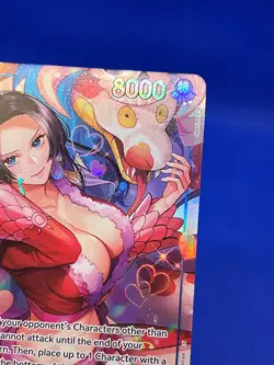 One Piece Seven Warlords of the Sea Boa Hancock OP07-051 Promo NM - Image 4
