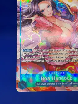 One Piece Seven Warlords of the Sea Boa Hancock OP07-051 Promo NM - Image 5