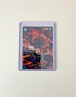 Edward Weevil SP R EB01-023 | THE AZURE SEA'S SEVEN ONE PIECE Card ENGLISH OP14 - Image 1