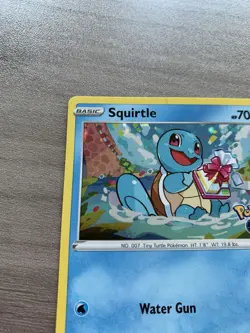 Squirtle SWSH233 Pokemon GO Holo Black Star Promo Pokemon Card - Image 3