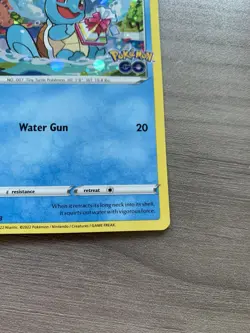 Squirtle SWSH233 Pokemon GO Holo Black Star Promo Pokemon Card - Image 5
