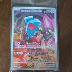 Pokemon Team Rocket's Wobbuffet 203 SV Promo Holo 110 HP Rocket Mirror Card - Image 1