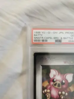 1998 YU-GI-OH! JAPANESE MONSTER CAPSULE PROMO BATTY PSA 10 GEM MINT POP 7 Yugioh - Image 5