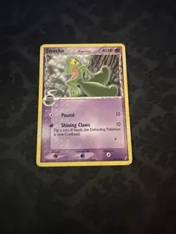 Treecko 68/100 Common EX Crystal Guardians Pokemon Card - Image 1