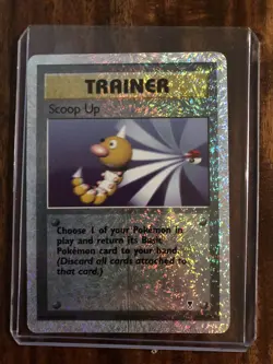 Pokemon Card Scoop Up Rev. Foil NM-Mint, Legendary Collection #104 2002 - Image 1