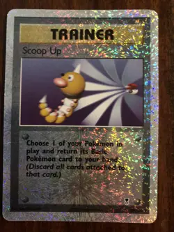 Pokemon Card Scoop Up Rev. Foil NM-Mint, Legendary Collection #104 2002 - Image 2