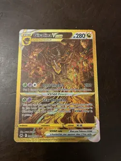 Pokemon Giratina VSTAR Secret Rare Full Art Foil GG69/GG70 Crown Zenith Card - Image 1