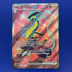 Miraidon ex 227/198 Special Illustration Rare - Scarlet & Violet Pokemon TCG NM - Image 1
