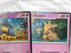 Pokemon 151 Alakazam Ex Collection Promos With Swirls! - Image 2