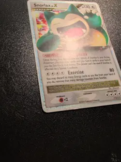 Pokemon TCG Snorlax LV.X Rising Rivals Holo Ultra Rare 111/111 130 HP - Image 2