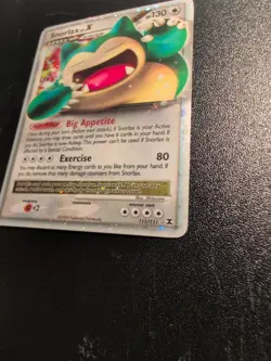 Pokemon TCG Snorlax LV.X Rising Rivals Holo Ultra Rare 111/111 130 HP - Image 3