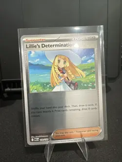 Lillie's Determination (Reverse Holo) 119/132 Uncommon Pokemon Mega Evolution - Image 1