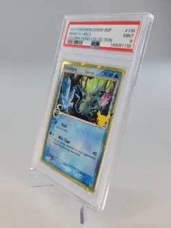 PSA 9 Mimikyu SWSH136 Pokemon Celebrations Black Star Promo Holo 2021 - Image 2