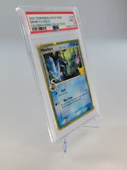 PSA 9 Mimikyu SWSH136 Pokemon Celebrations Black Star Promo Holo 2021 - Image 3