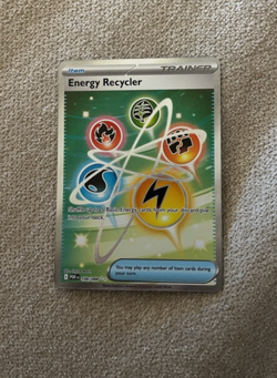 Pokemon Energy Recycler 108/088 Full Art Foil POR Set Trainer Ultra Rare - Image 1