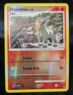 Pokemon TCG Houndour 69/106 Reverse Holo Great Encounters Diamond & Pearl NM - Image 1