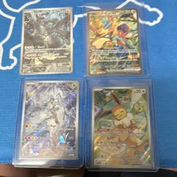 Pokemon TCG SVPN 2025 4 Card Lot Reshiram Eevee Zacian Zekrom Holo - Image 1