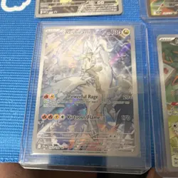Pokemon TCG SVPN 2025 4 Card Lot Reshiram Eevee Zacian Zekrom Holo - Image 2