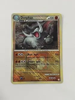 Donphan 40/123 Reverse Holo Uncommon HeartGold SoulSilver Pokemon Card - Image 1