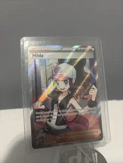 Hilda #164 - White Flare Pokemon Trainer Card - Image 1