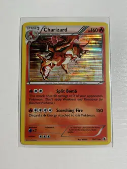 Pokemon Legendary Treasures Charizard 19/113 Holo Rare MP - Image 1