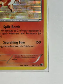 Pokemon Legendary Treasures Charizard 19/113 Holo Rare MP - Image 5