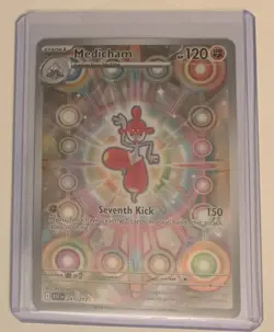 Medicham 241/217 Illustration Rare Ascended Heroes Holo Pokemon English NM - Image 1