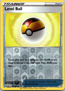 Level Ball 129/163 UC Battle Styles Pokemon Reverse Holo NM - Image 1