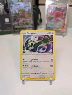 *HD Swirl* Tornadus 142/185 Cosmos Holo Rare Vivid Voltage Pokemon Promo - Image 1