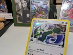 *HD Swirl* Tornadus 142/185 Cosmos Holo Rare Vivid Voltage Pokemon Promo - Image 2