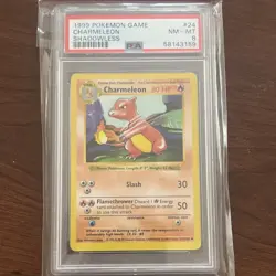 🔥Charmeleon #24 SHADOWLESS-1999 Pokemon PSA 8🔥 - Image 1