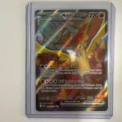 Team Rocket's Moltres ex SIR Stamped PROMO SET SIR 229/182 208/182 031/182 - Image 3