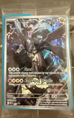 N's Zekrom • MEP 031 • Pokemon Center • Exclusive Sealed • Mega Evolution Promos - Image 1