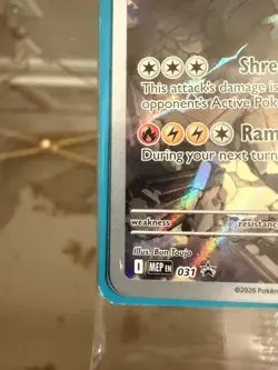 N's Zekrom • MEP 031 • Pokemon Center • Exclusive Sealed • Mega Evolution Promos - Image 2