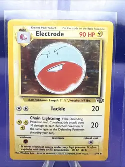 Pokemon TCG Electrode Jungle 2/64 Holo 1999-2000 Wizards Base Set Copyright Holo - Image 1