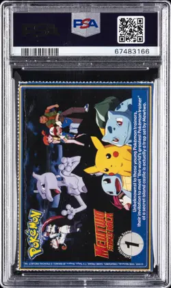 1999 POKEMON BURGER KING PERFORATED #6 CHARIZARD PSA 1 - Image 2