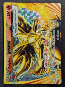Delphox BREAK - 14/124 XY Fates Collide (Pokemon) LP - Image 1