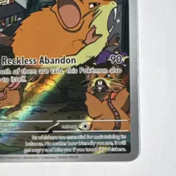 Team Rocket's Raticate Illustration Rare Sv10: Destined Rivals Holo Stage 1 90 … - Image 4