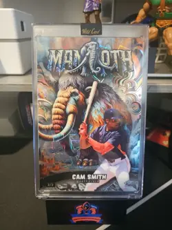 Cam Smith 2024 Wild Card Mammoth Dino-Might Prehistoric 2/2 SSP 🔥 Ultra Rare RC - Image 1