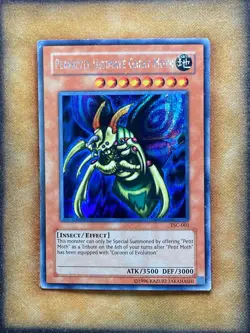 Yugioh Perfectly Ultimate Great Moth TSC-001 Parallel Secret Rare MP - Image 1