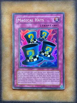 Yugioh Magical Hats PSV-033 Super Rare Original Print NM - Image 1