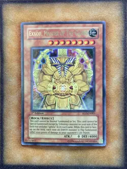 Yugioh Exxon, Master of The Guard SD7-EN001 Ultra Rare 1st Ed LP - Image 1