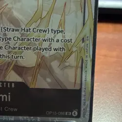 Bandai Nami OP15-086 SR 6000 Attack Character One Piece CCG English - Image 3