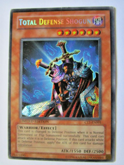 Yugioh! Total Defense Shogun Ct1-En001 Promo Limited Edition Damaged Play!! - Image 1