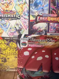 Venusaur VMAX SWSH102 JUMBO Black Star Promo Pokemon Card Oversized - Image 2