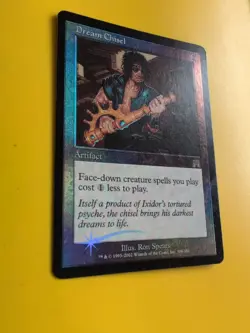 Dream Chisel. rare Artifact Onslaugh. MTG Card. Old vintage FOIL. Shooting star. - Image 5
